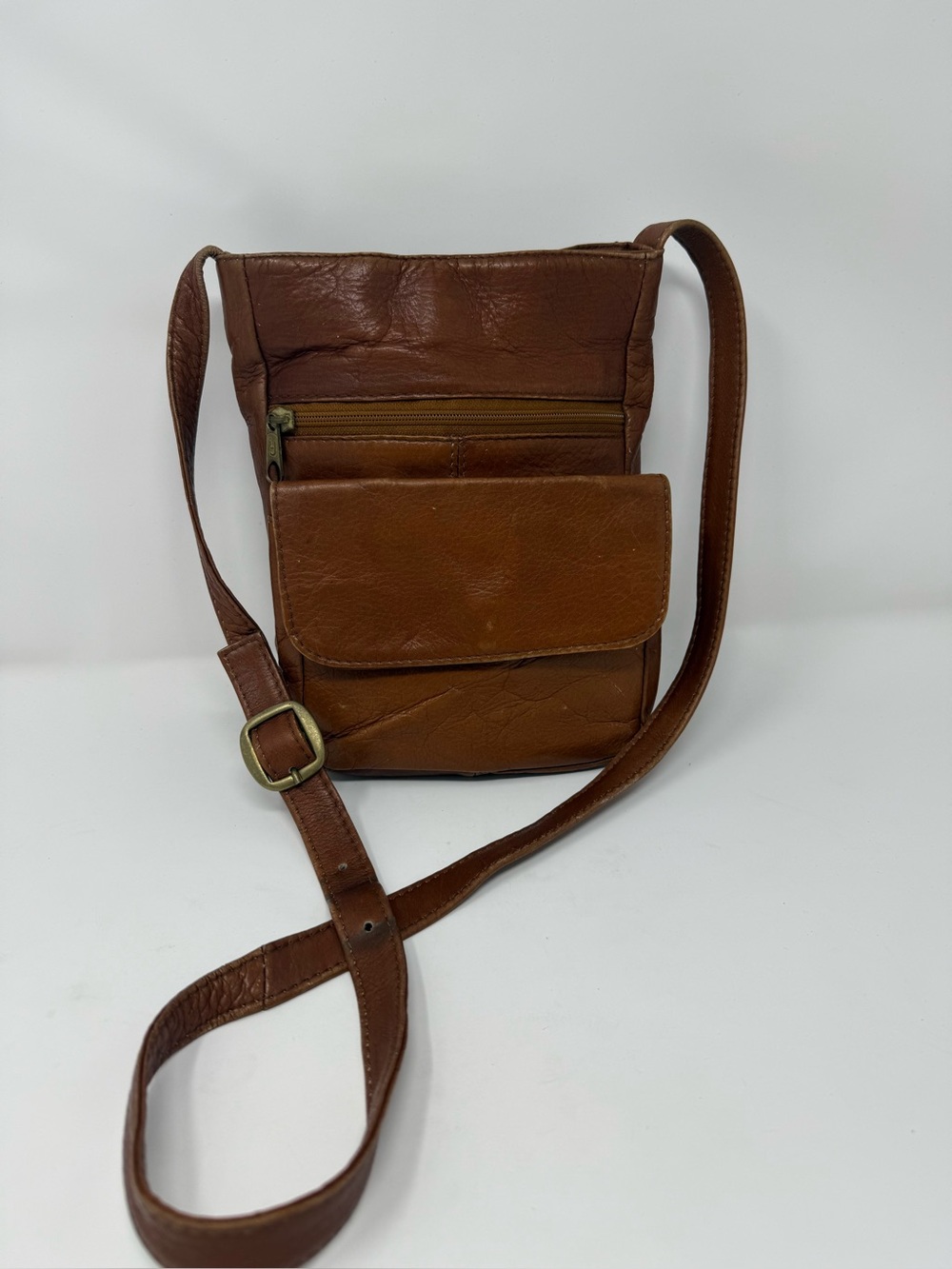 VINTAGE  leather HOBO crossbody